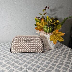 Kate Spade NY Small Cosmetic Bag – Multicolor Faux Leather | NWOT